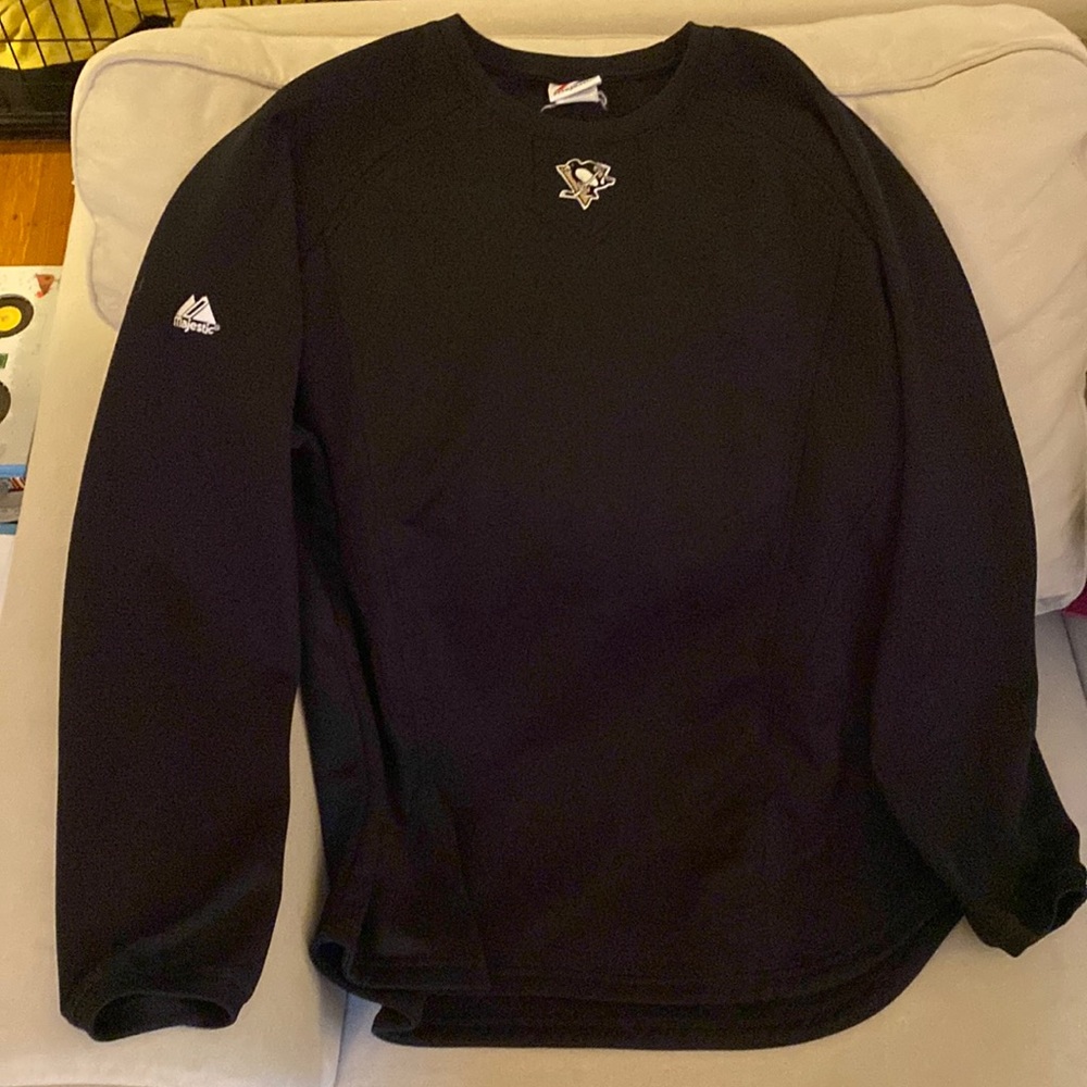 Pittsburgh Penguins Majestic Fleece Pullover Size XL